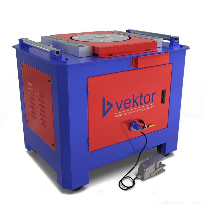 Станок для гибки арматуры Vektor GW50С с доводчиком