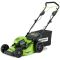 Аккумуляторная газонокосилка Greenworks GD60LM46SPK4 60V