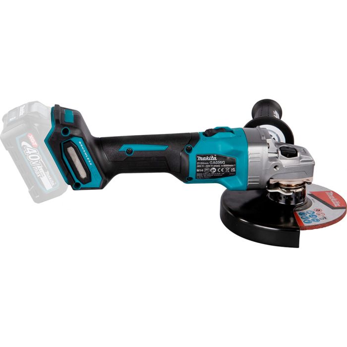Машина шлифовальная угловая аккумуляторная Makita GA035GZ (без акк, без з/у)