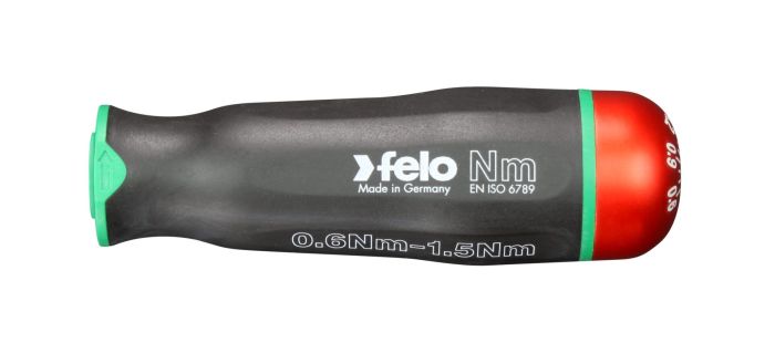 Рукоятка динамометрическая Felo NM 0,6-1,5 Нм, с регулировкой крутящего момента, 10000106