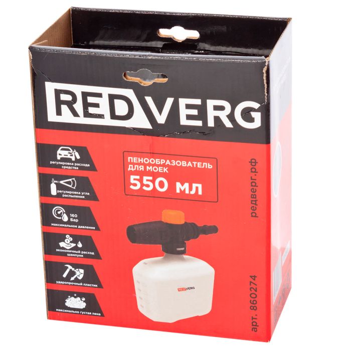Пенообразователь REDVERG для моек 0.55л