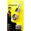 Набор отвертка с битами STANLEY Multibit stubby 7 предметов 0-66-358 Набор отвертка с битами STANLEY Multibit stubby 7 предметов 0-66-358