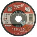 Круг отрезной по металлу Milwaukee PRO+ 125x1x22.2мм (487) Круг отрезной по металлу Milwaukee PRO+ 125x1x22.2мм (487)