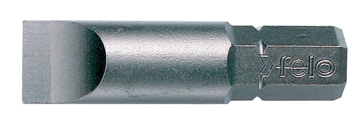 Felo Бита специальная плоская шлицевая серия Industrial SL5,5х0,8 длина 32мм посадка С8 5/16", 10шт