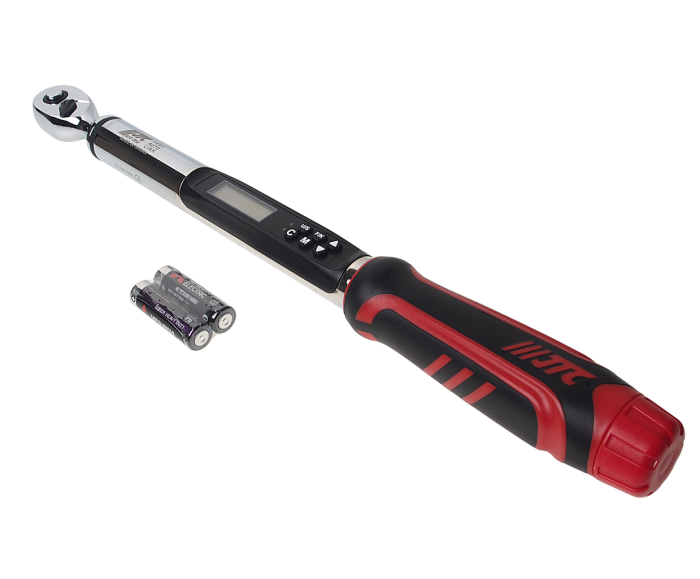 Ключ динамометрический 3/8" 7-135Нм 425мм с цифровой индикацией JTC