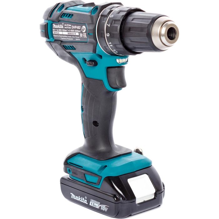 Аккумуляторная дрель-шуруповерт Makita DHP482SYE ударная