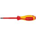 Отвёртка VDE TORX, TX25 x 80 мм, длина 185 мм, диэлектрическая Отвёртка VDE TORX, TX25 x 80 мм, длина 185 мм, диэлектрическая
