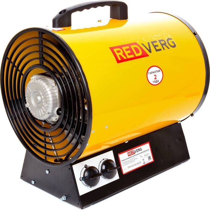 Электрический воздухонагреватель REDVERG RD-EHR9/380TR