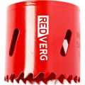 Коронка REDVERG 46мм биметаллическая (501301) Коронка REDVERG 46мм биметаллическая (501301)