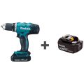Аккумуляторная дрель-шуруповерт Makita DDF453SYX5 + Аккумулятор BL1850B Аккумуляторная дрель-шуруповерт Makita DDF453SYX5 + Аккумулятор BL1850B