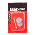 Набор кругов шлифовальных REDVERG 2шт+держатель (830511) Набор кругов шлифовальных REDVERG 2шт+держатель (830511)