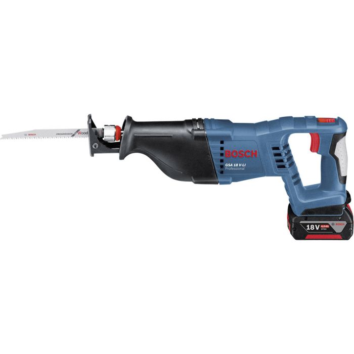 Аккумуляторная сабельная пила Bosch GSA 18V-LI