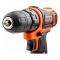 Аккумуляторная дрель-шуруповерт Black&Decker BDCDD12K