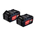 Набор аккумуляторов Metabo Li-Power Li-Ion 18В 4Ач Набор аккумуляторов Metabo Li-Power Li-Ion 18В 4Ач