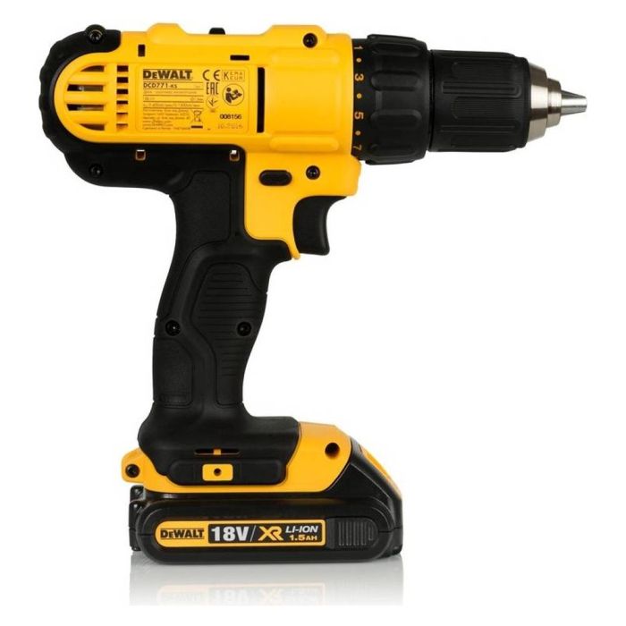 Аккумуляторная дрель-шуруповерт DeWalt DCD776C2 ударная