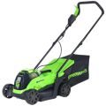 Аккумуляторная газонокосилка Greenworks GD24LM33 (без акк, без з/у) Аккумуляторная газонокосилка Greenworks GD24LM33 (без акк, без з/у)