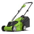 Аккумуляторная газонокосилка Greenworks G24LM33K2 Аккумуляторная газонокосилка Greenworks G24LM33K2