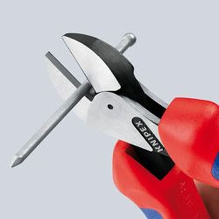 X-Cut Бокорезы, 160 мм, хром, 2-комп ручки, коробчатый шарнир, проушина для страховки, BK