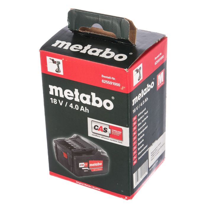 Аккумулятор Metabo Li-Ion 18В 4Ач