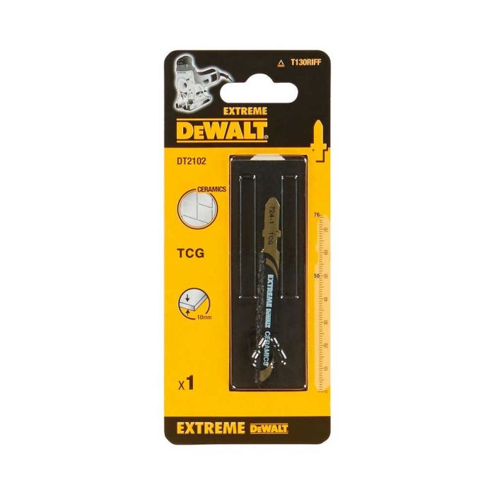 Пилка для лобзика по плитке DeWalt DT2102 T130RF 76мм