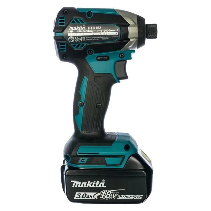 Аккумуляторная дрель-шуруповерт Makita DTD153RFE ударная
