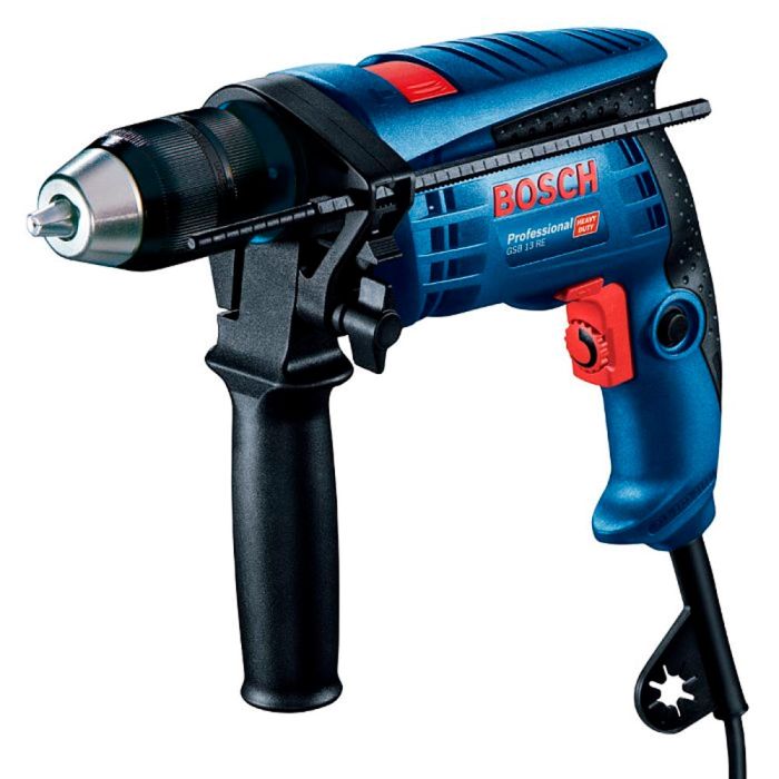 Набор инструментов Bosch 0615990M75 (МШУ GWS 660 + Дрель-шуруповёрт GSB 13 RE)