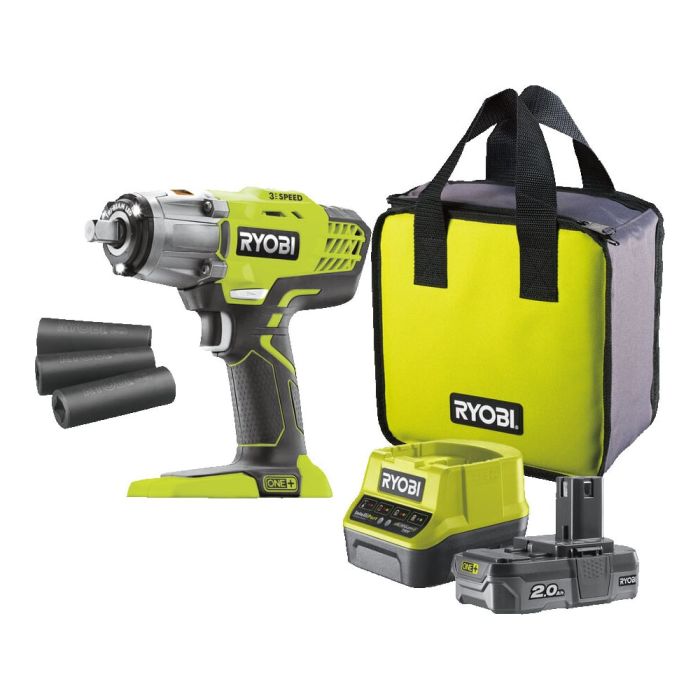 Гайковерт аккумуляторный Ryobi ONE+R18IW3-120S 5133003574