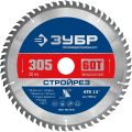 ЗУБР Стройрез, 305 х 30 мм, 60Т, пильный диск по строительной древесине, Профессионал (36931-305-30-60) ЗУБР Стройрез, 305 х 30 мм, 60Т, пильный диск по строительной древесине, Профессионал (36931-305-30-60)