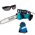 Электрическая цепная пила Makita UC4041A + перчатки L + Очки защитные Электрическая цепная пила Makita UC4041A + перчатки L + Очки защитные