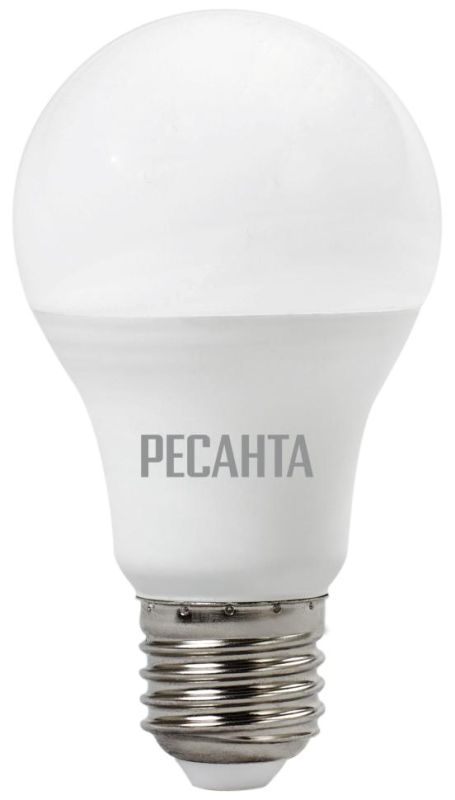 Лампа светодиодная Ресанта LL-R-A60-11W-230-6K-E27