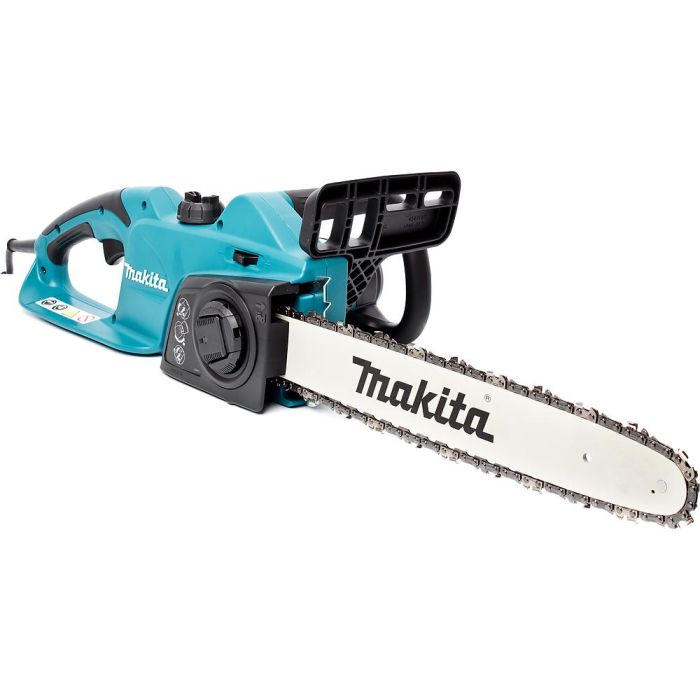 Электрическая цепная пила Makita UC4041A + перчатки L + Очки защитные