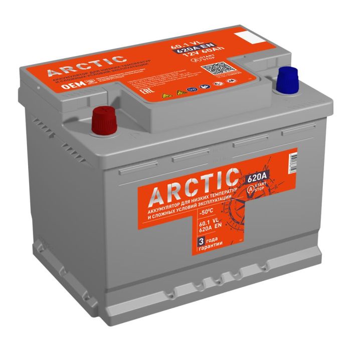Аккумулятор TITAN ARCTIC 6CT-60.1 VL