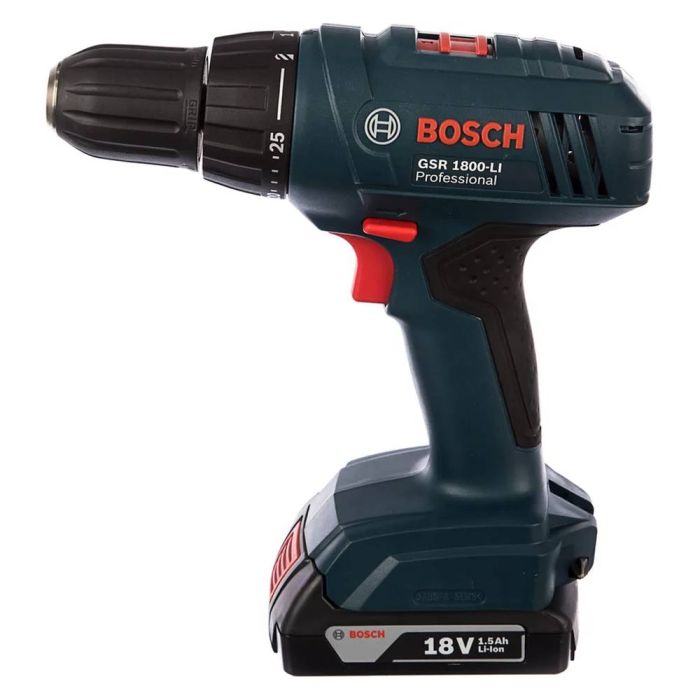 Аккумуляторная дрель-шуруповерт Bosch GSR 1800-LI