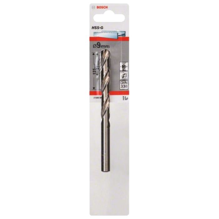 Сверло по металлу Bosch HSS-G Standard 9х125мм (934)