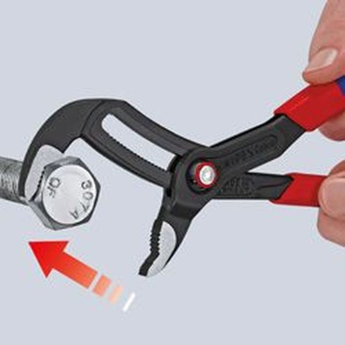 COBRA QuickSet клещи переставные, зев 50 мм (2"), длина 250 мм, фосфатированные, обливные ручки, SB