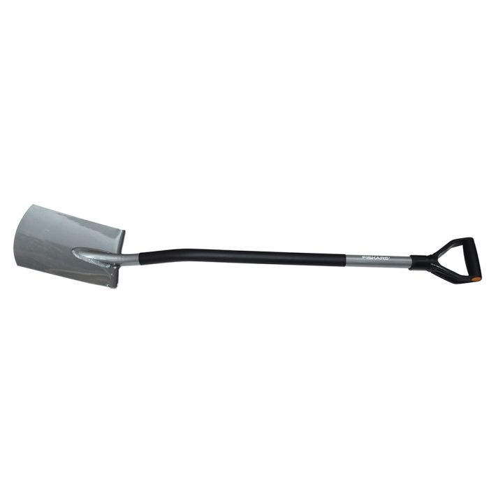Лопата Fiskars Ergonomic с закругленным лезвием 1001411