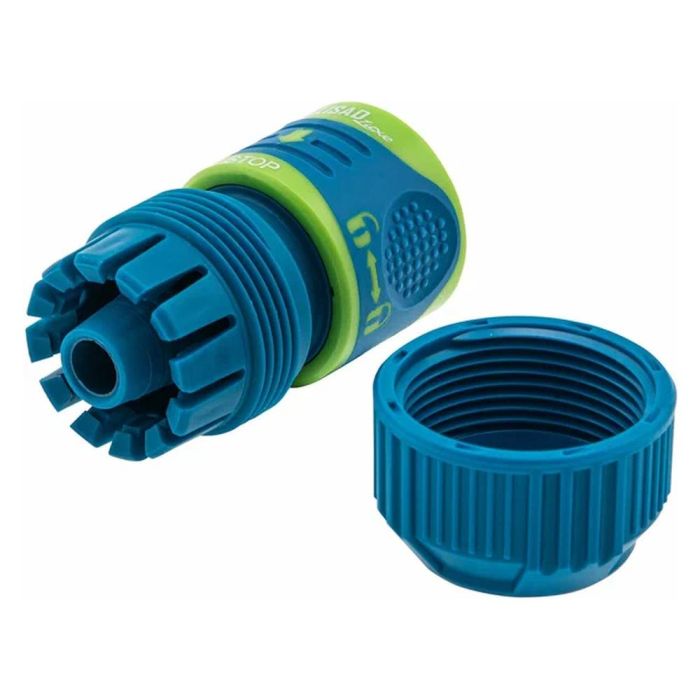 Коннектор для шланга PALISAD с аквастопом 1/2"-3/4" (66246)