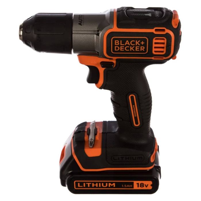 Аккумуляторная дрель-шуруповерт Black&Decker ASD18KB