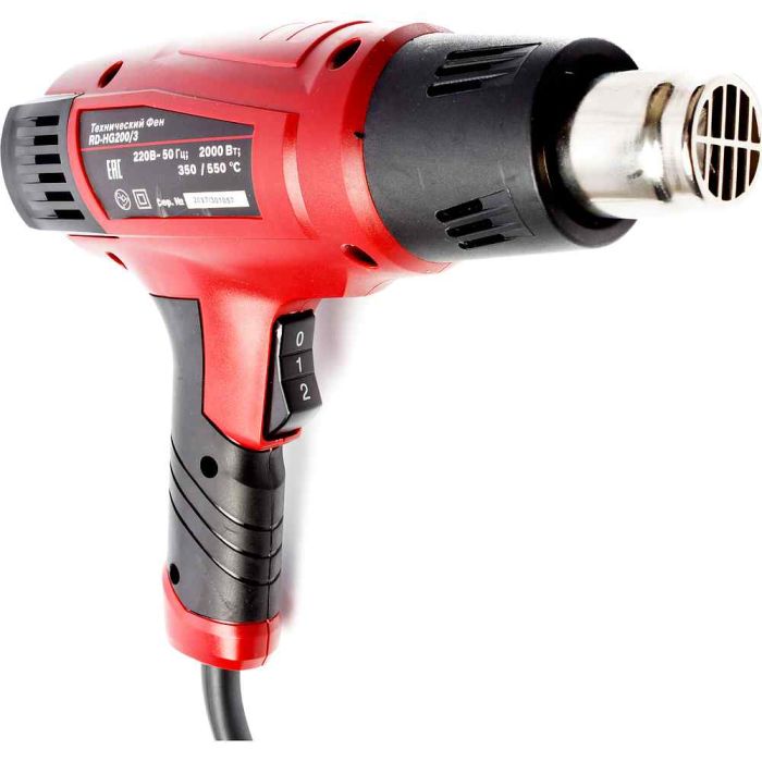 Фен строительный REDVERG RD-HG200/3