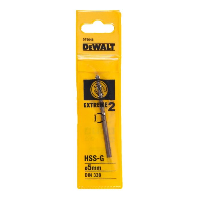 Сверло по металлу DeWalt DT5046 5х86мм