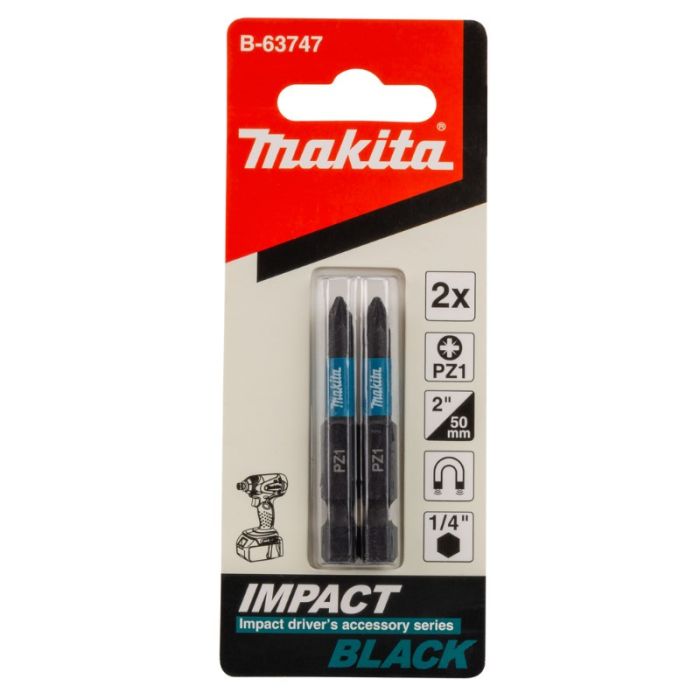 Бита Makita PZ1x50мм 2шт (B-63747)