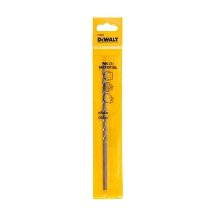 Сверло универсальное DeWalt Multimaterial DT6529 6x200мм