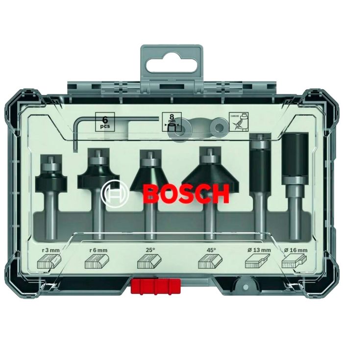 Набор фрез Bosch 6шт (469)