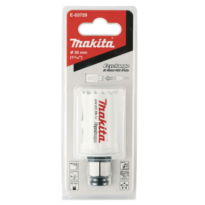 Коронка Makita Ezychange 30мм биметаллическая (E-03729)