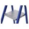 Стремянка стальная STAIRS односекционная с алюминиевыми ступенями 9 ступеней (CS09)