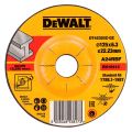 Круг шлифовальный по металлу DeWalt High Performance DT43917 125х6.3х22.2мм Круг шлифовальный по металлу DeWalt High Performance DT43917 125х6.3х22.2мм