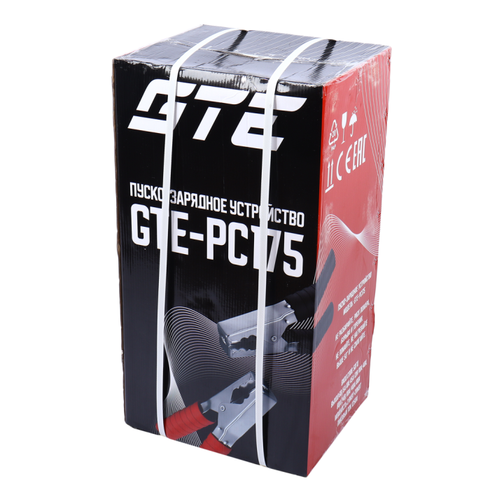 Устройство пуско-зарядное 6-12-24V/80-750Ач/1250А передвижное GTE