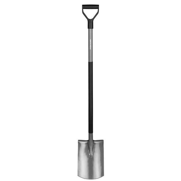 Лопата Fiskars Ergonomic с закругленным лезвием 1001411