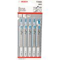 Набор пилок для лобзика по металлу Bosch T318A 132мм 5шт (319) Набор пилок для лобзика по металлу Bosch T318A 132мм 5шт (319)