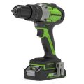 Аккумуляторная дрель-шуруповерт Greenworks GD24DD60K2 ударная Аккумуляторная дрель-шуруповерт Greenworks GD24DD60K2 ударная